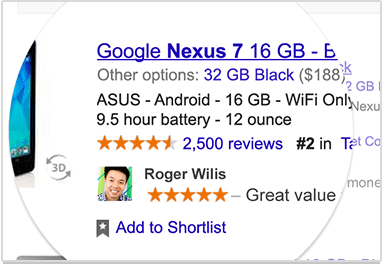 Shared endorsement example image 2