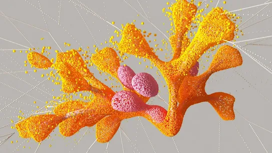 Gambar yang mewakili entri dalam katalog mutasi gen “missense”.