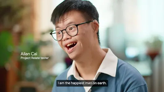 Allan Cai, a Project Relate tester, shares about how Project Relate helps him communicate better with others. 