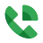 The Google Voice logo, a green telephone icon.