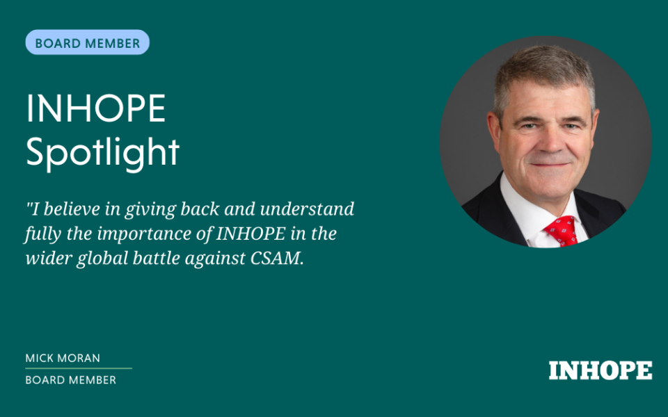 Meet the INHOPE Board, Mick Moran